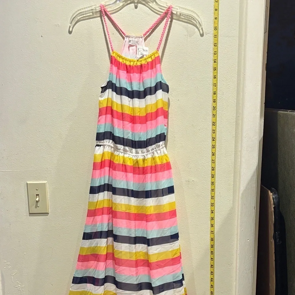 H&M Colorful Striped Kids Dress